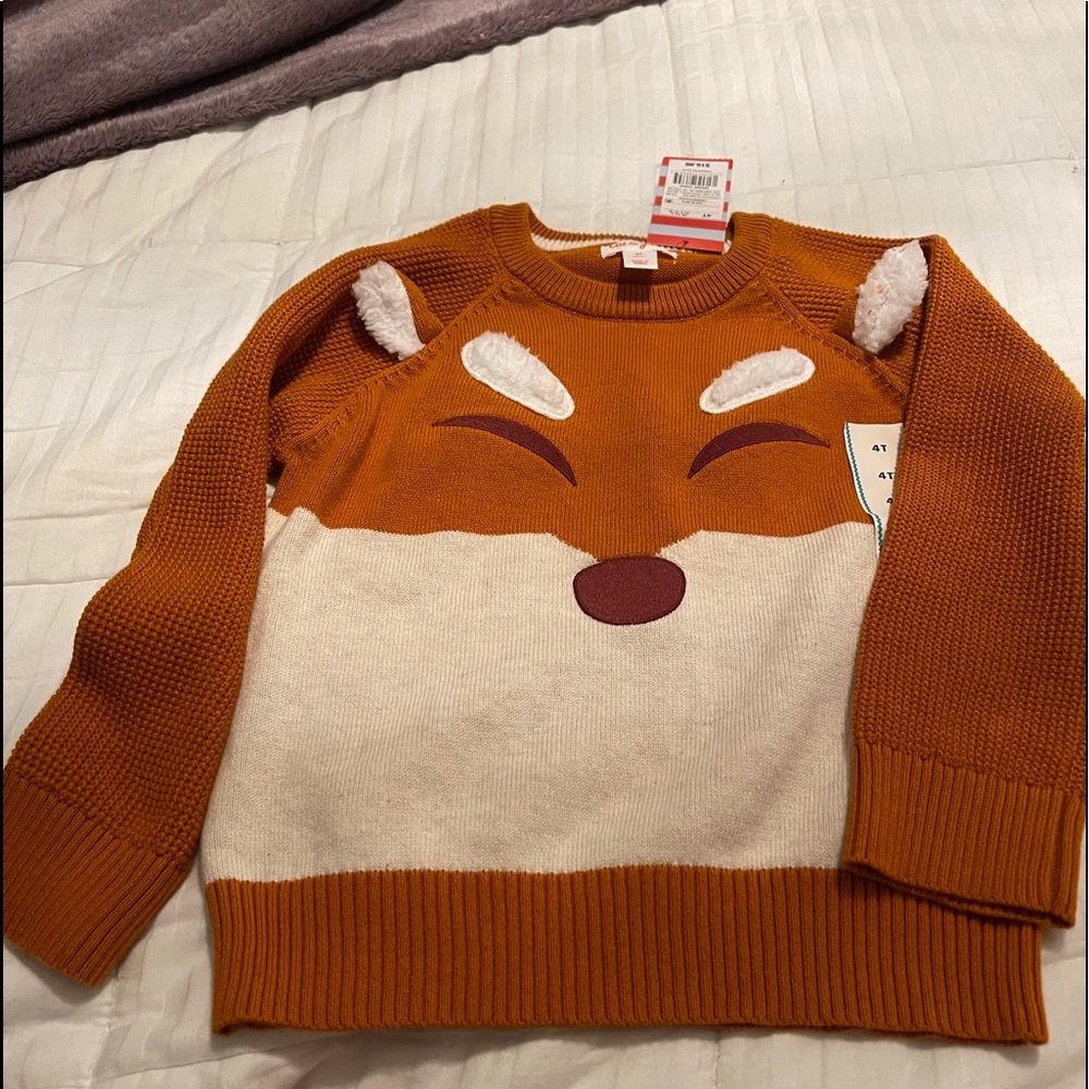 NWT Cat and Jack jogger and sweatshirt.